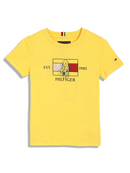 Tommy Hilfiger - Boys Yellow Logo T-Shirt