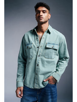 FREAKINS - Bluewood Fade Mens Denim Jacket