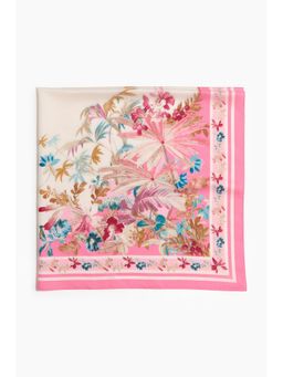 H&M - Women Pink Printed Scarf