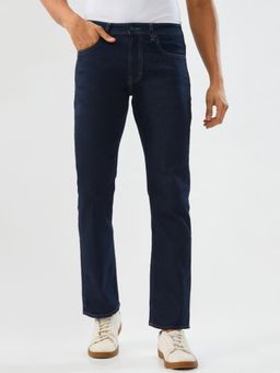 Spykar - Raw Blue Comfort Fit Mid Rise Jeans for Men
