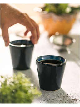 Amalfiee Ceramics - Exclusive Saanjh Drinking Glasses Set Of 2