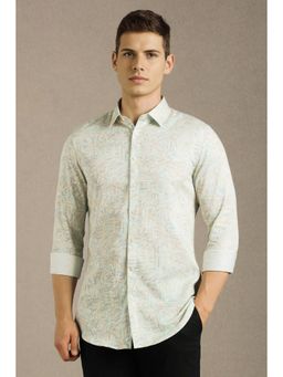 Louis Philippe - Men Multi-Colour Print Full Sleeves Casual Shirt