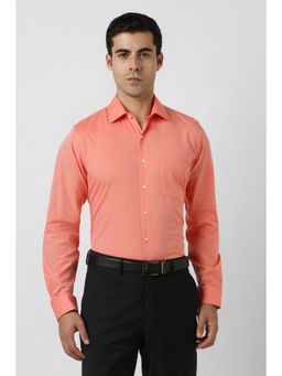 Van Heusen - Peach Textured Shirt