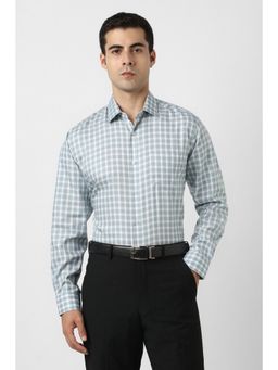 Van Heusen - Grey Checks Shirt