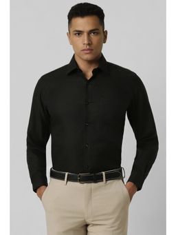Van Heusen - Black Textured Shirt