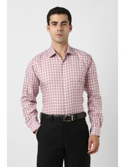 Van Heusen - Pink Checks Shirt