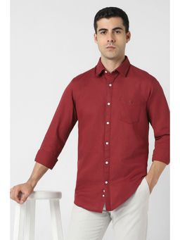 Van Heusen - Maroon Shirt
