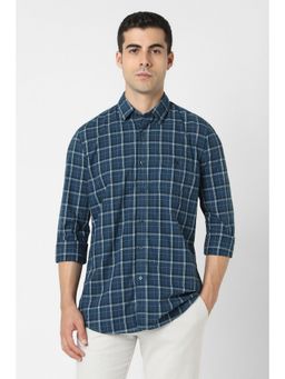 Van Heusen - Blue Checks Shirt