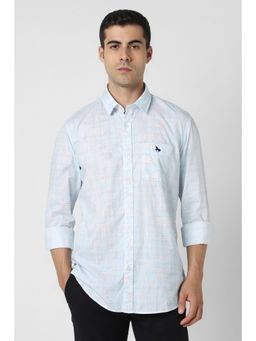 Van Heusen - Blue Printed Shirt