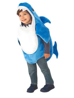 Little Surprise Box - Blue Baby Shark, Kids Halloween Costume Fancy Dress Up