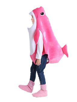 Little Surprise Box - Pink Baby Shark, Kids Halloween Costume Fancy Dress Up