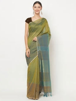 Fabindia - Cotton Silk Maheswhwari Woven Sari