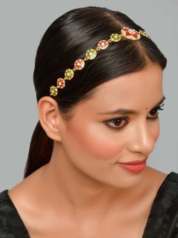 Silvermerc Designs - Multicolor Traditional Headchain