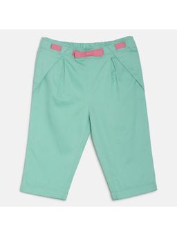MINI KLUB - Kids Girls Green Capri