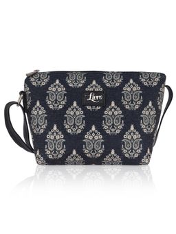 LIVRO - Regal Womens Vegan Leather Sling Bag with Adjustable Strap-Grey (S)