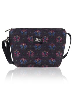LIVRO - Regal Womens Vegan Leather Sling Bag with Adjustable Strap-Purple (S)