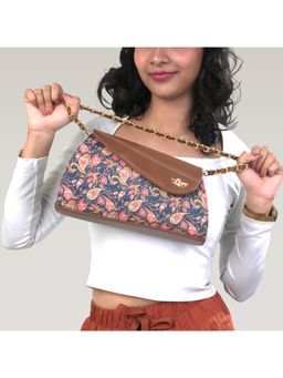 LIVRO - Premium Womens Vegan Leather Baguette Bag for Parties-Multi-Color (M)