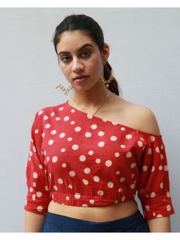 Chidiyaa - Alice Cotton Blouse Polka