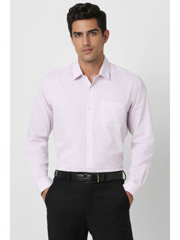 Peter England - Men Pink Regular Fit Formal Shirt