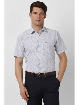 Peter England - Men White Regular Fit Formal Shirt