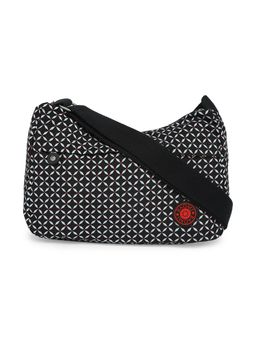 Baomi - CRINKLE Range Black & Grey Color Soft Case Nylon Shoulder Bag