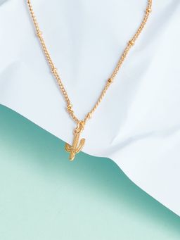 Lilly & Sparkle - Gold-Toned Gold-Plated Necklace
