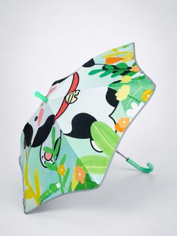 Little Surprise Box - Multi-Color Blended Fabric Graphic Umbrella (3-12 Years)