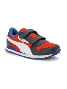 Puma - X 1DER Liam Pre-school Unisex Kids Red & Blue Casual Shoes