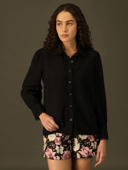 VERO MODA - Marquee Black Regular Fit Shirt