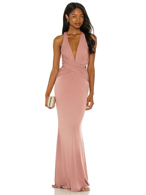 strapless open back dress Ashley Lauren 12301 - Long Taffeta Mermaid Dress - Strapless, Ruched Bodice, Crystal Embroidery, Layered Ruffles, Sweep Train 10 / Sky