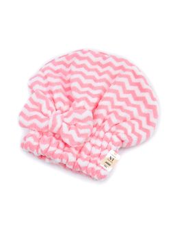 NFI Essentials - Hair Towel Cap Warp Super Absorbent Wet Drying Head Turban Pookie Bow Knot for Girls
