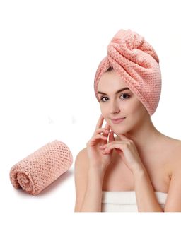 NFI Essentials - Hair Towel Warp Absorbent Drying Head Turban Bathrobe Cap Salon Quick Dry Shower
