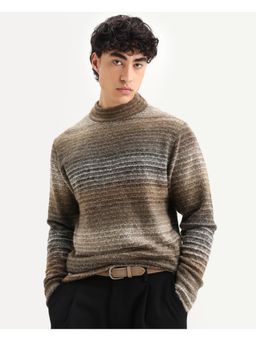 Rare Rabbit - Regular Fit Colorblock Sweater