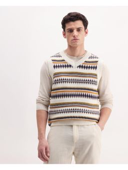 Rare Rabbit - Fair Isle Cricket Sweater Vest