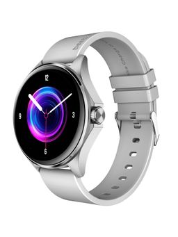 beatXP - Nuke 1.30'' Super Amoled Display, Bluetooth Calling Smartwatch - Silver