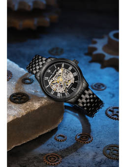 Daniel Hechter - Paris Tech Collection Automatic Skeleton Wrist Watch Men (Dhm1069-11) (M)