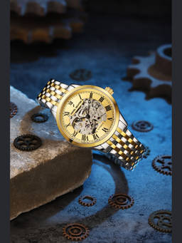 Daniel Hechter - Paris Tech Collection Automatic Skeleton Wrist Watch Men (DHM1069-44) (M)