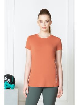 Van Heusen Woman Lingerie and Athleisure - Van Heusen Women Proactive Antibacterial & Round Neck T-Shirt - Rose Wood