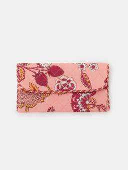 Accessorize London - Womens Floral Quilted Sunglass Pouch