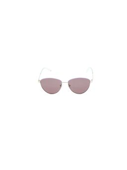 SKECHERS - Multi-Color Metal Full Rim Cat Eye Women Sunglass Brown (53)