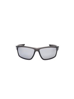 Timberland - Gunmetal Acetate Full Rim Rectangle Men Sunglass Grey (65)