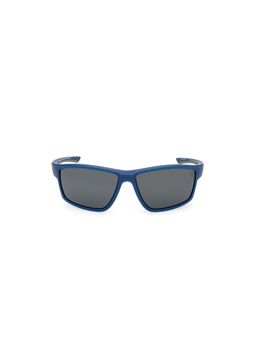 Timberland - Blue Acetate Full Rim Rectangle Men Sunglass Grey (65)