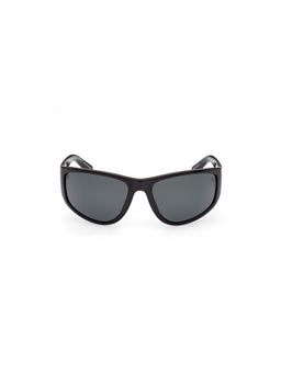 Timberland - Black Acetate Full Rim Rectangle Men Sunglass Grey (66)