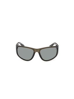 Timberland - Green Acetate Full Rim Rectangle Men Sunglass (66)