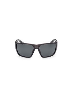 Timberland - Gunmetal Acetate Full Rim Rectangle Men Sunglass Grey (66)