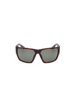 Timberland - Brown Acetate Full Rim Rectangle Men Sunglass Green (66)