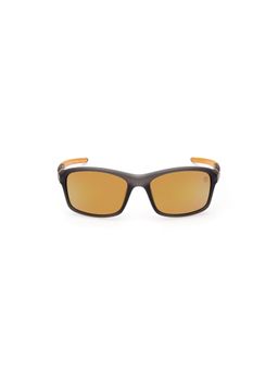 Timberland - Gunmetal Acetate Full Rim Rectangle Men Sunglass Grey (58)
