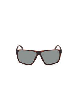 Timberland - Brown Acetate Full Rim Square Men Sunglass Green (61)