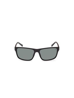 Timberland - Black Acetate Full Rim Rectangle Men Sunglass Green (60)