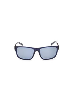 Timberland - Blue Acetate Full Rim Rectangle Men Sunglass Grey (60)